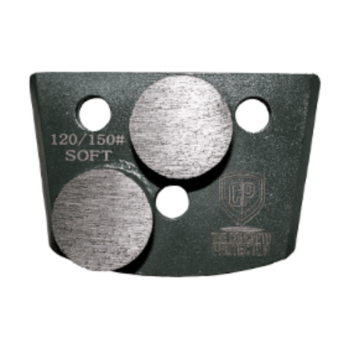 Soft 2 Button-120/150 Grit