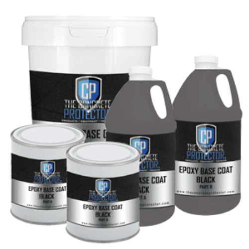 Epoxy Basecoat Kit-Black-1.5 Gallons