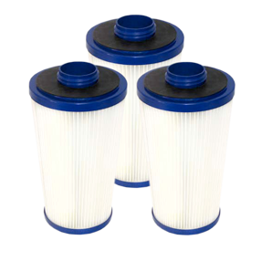 Replacement filters for Pulse-Bac models. Set of 3 filters.