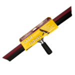 The flexible blade smooths and spreads products during application. Great for erasing trowel lines, finishing LRB, and skim coating floors. Great for spreading the LRB over rubber texture granules.
